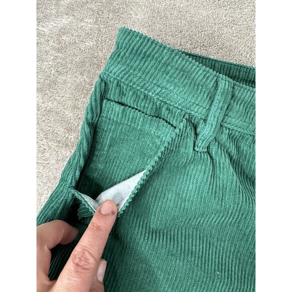 Indigo Rising Green Corderoy Shorts Size 9/29 - Picture 6 of 12